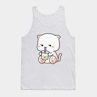 Kitty Loves Boba! Tank Top